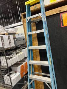 lot 1225 image: Werner 7 step ladder