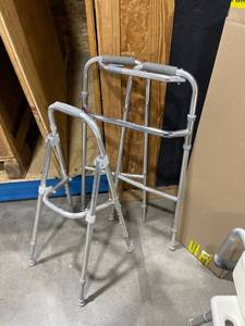 lot 2045 image: Foldable walkers