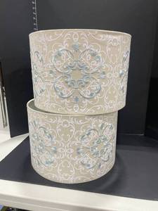 lot 3029 image: New lampshades (2)