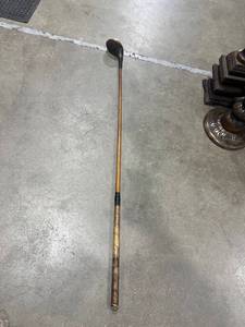 lot 3044 image: Wooden golf club 44 inches tall
