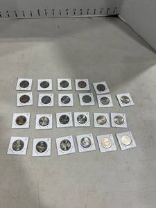 lot 3078 image: Souvenir quarters D and P