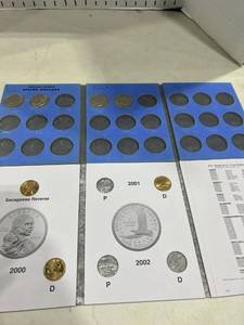 lot 3084 image: Sacajawea coins and silver dollars