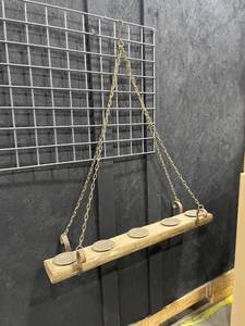 lot 3115 image: Hanging 5 candle holder 41 x 36 x 10 in