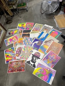 lot 4090 image: Peter Max prints