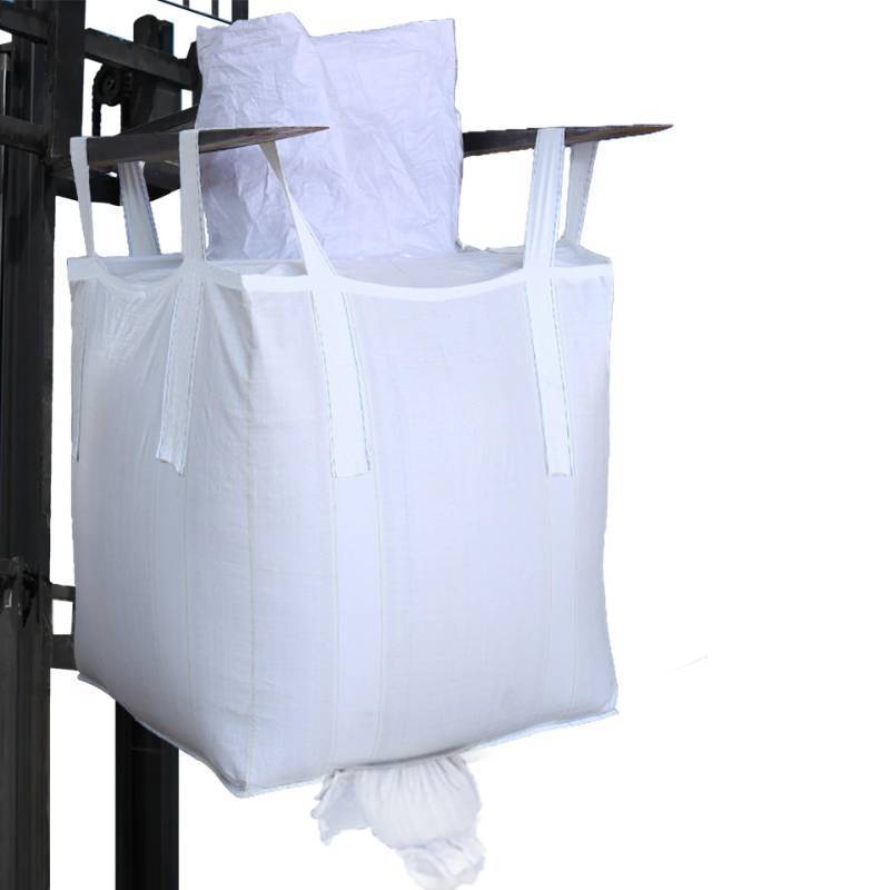 lot 11228 image: 10Pack Aolikebao FIBC Bulk Bag,One Ton Bag, 35.4L x 35.4W x 43.3H,3300lbs SWL Safty Factor 31,Woven Polypropylene Bags,Top Circular Feed Inlet Spout Bottom (10)