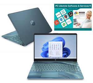 lot 29642 image: Retail - $669.00 HP 15 Touch Laptop Pentium 8GB RAM 256GB SSD