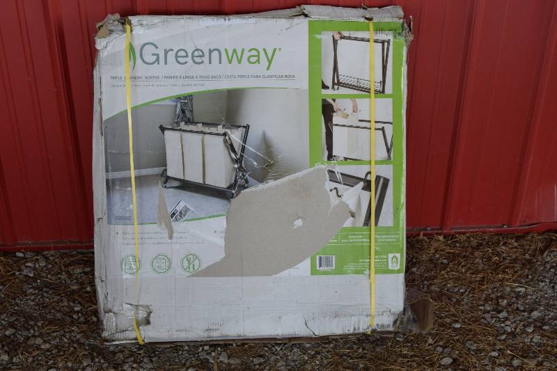 lot 27 image: Greenway Triple Laundry Sorter