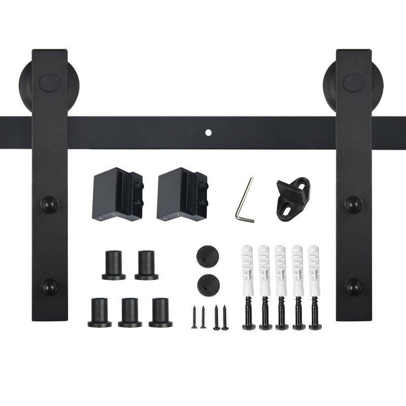 lot 49 image: Sliding Barn Door Hardware Kit