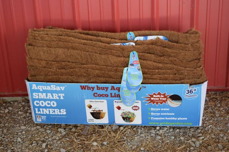 lot 80 image: 12 Aquasav Smart Coco Liners