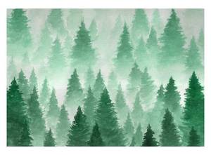 lot 6274 image: Allenjoy Green Oil Painting Forest Backdrop Nature Watercolour Tree Christmas Party Photography Backdrop Kids Newborn Baby Portrait Photoshoot Background 7x5ft Photo Booth Studio Props