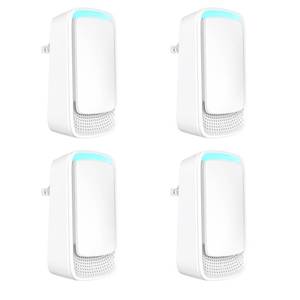 lot 6276 image: Plug In Air Ionizers - Negative Ion Technology Air Purifier - Quiet Operation Air Freshener for Home, Bedroom, Office, Garage Room - Portable Air Purifiers Odor,Pets Smell - Air Cleaner White (4 Pack��