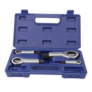lot 6291 image: Nut Splitter Tool Heavy Duty Nut Cutter Tool Nut Breaker Tool Nut Cutter Tool, 4Pcs Nut Splitter Broken Damaged Corroded Stuck Nut Cutter Remover Extractor Tool For Damaged Nut Remover 9-27mm