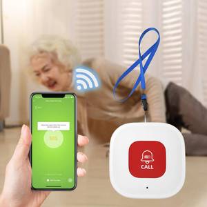 lot 6300 image: PILSAMAS WiFi Caregiver Call Button for Elderly at Home w App Notification, Elderly Monitoring, Caregiver Pager, Life Alert Systems for Seniors No Monthly Fee, Alert Button for Seniors at Home