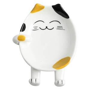 lot 6357 image: Cat Spoon Rest Ceramic Cute Spoon Holder Rest for Stove Top Cat Kitchen Accessories, Stove Holder Utensil Spoon Rest for Kitchen Counter (Yellow)