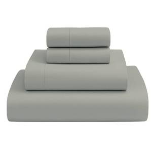 lot 9259 image: MyGiza Sheets,100% Certified Giza Egyptian Cotton Sheets-King Size Giza Cotton Sheets Set to Fit Upto 18 Inches Deep Mattress (4 Pcs) Silver Grey