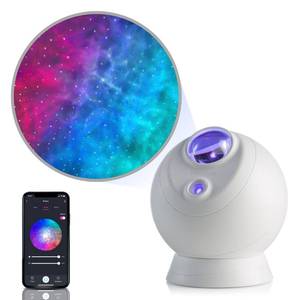 lot 9290 image: BlissLights Sky Lite Evolve - Star Projector, Galaxy Projector, LED Nebula Lighting, WiFi App, for Meditation, Relaxation, Gaming Room, Home Theater, and Bedroom Night Light Gift (Blue Stars)