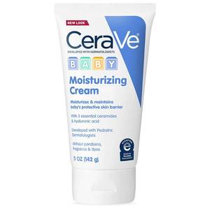lot 10084 image: CeraVe Baby Cream, Gentle Moisturizing Cream with Hyaluronic Acid, Paraben, Phthalate, & Fragrance Free, 5 Ounce