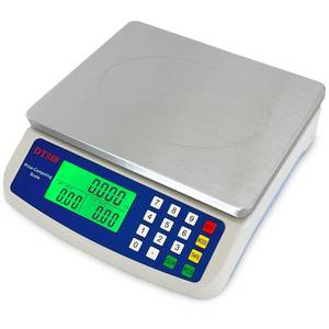 lot 1942 image: Large Digital Kitchen Scale 40kg88lb Stainless Steel Price Computing Scale Counting Scale Deli Scale with LCD Display for Baking Bread Cooking Meat Prep Parts and Coins Adapter Included