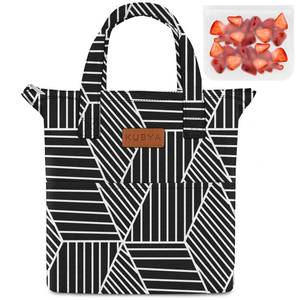 lot 2073 image: KUBYA Lunch Box for Women, Lunch Bag for Women Men Adult Simple Lunchbox Reusable Insulated Lunch Boxes Large Capacity LunchBag Cute Lunch Tote Bag, with Food Storage Bags for Work, Office or Picnic
