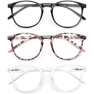 lot 2090 image: IBOANN Iconic Blue Light Glasses for Woman - Computer Glasses 99% Blue Light Blocking - Anti Eyestrain & UV Glare Protection