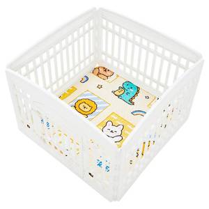 lot 2156 image: PJYuCien Machine Washable Square Dog Playpen Mat, 36��x 36��, Non-Slip Pet Pen Pee Pad, Suitable for IndoorOutdoor Puppy Training, Animal World (Note Mat only, playpen not Included )