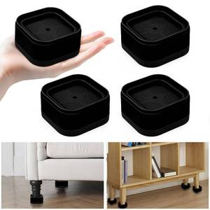 lot 2207 image: Kvoike 12 Pack Furniture Risers, Adjustable Bed Risers Heavy Duty Stackable Bed Raisers for Table Desk Couch Chair Sofa Cabinet Bed Legs Lift Height 1 (12, Black-2)