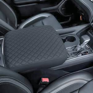 lot 6250 image: PIMCAR Center Console Cover for 2019-2024 2025 Dodge Ram 1500 2500 3500 Leather Customized Middle Console Lid Cover Protector Interior Accessories (Bucket Seat Only)