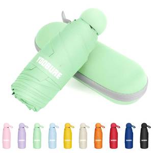 lot 10139 image: Yoobure Travel Umbrella Portable Compact Umbrellas, Pocket Mini for Purse, Umbrellas for UV Sun & Rain Small for Backpack, Umbrella with Case Folding for Kids Women