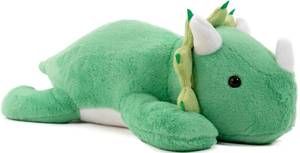lot 10174 image: Gudisi 2.4 Pounds Weighted Dinosaur Stuffed Animals 15.7Inch Green Weighted Dino Plush,Huggable Companion for Kids & Adults, Gift for Thanksgiving, Christmas and Birthday.