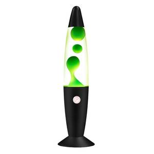 lot 11797 image: Vanful Green Magma Liquid Motion Lamp with Black Base, Mood Lamps for Adults Kids and Boys as Night Light, Glitter Lamps Decoration for Christmas Thanksgiving Day