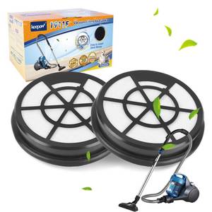 lot 12316 image: KEEPOW NEN110A Vacuum Filters for Eureka Whirlwind Bagless Canister Vacuum Cleaner NEN110A, NEN110B, NEN110D Series, 2 Pack