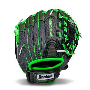lot 12348 image: Franklin Sports Softball Glove - Windmill Fastpitch  Slowpitch Softball Glove - Green Softball Mitt - Right Hand Throw Adult  Youth - 12, Lime