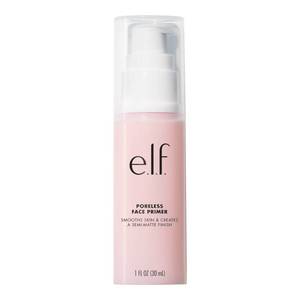 lot 12356 image: e.l.f, Poreless Face Primer - Large, Silky, Skin-Perfecting, Lightweight, Long Lasting, Absorbs Quickly, Smooths, Preps, Creates Flawless Base, Infused with Tea Tree and Vitamins A & E, 1.01 Fl Oz