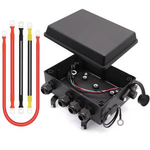 lot 15234 image: Torkettle Winch Solenoid Relay Control contactor pre-Wired Box for 8000-17000lbs Electric ATV UTV Winch 12V