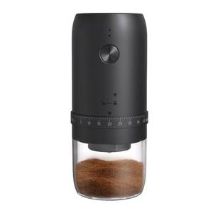 lot 16407 image: Irishom Coffee Bean Grinder with 40 Grinding Setting 5-Blades Ceramic Conical Burr One Button Start and Auto Stop Portable Electric Espresso Grinding Machine