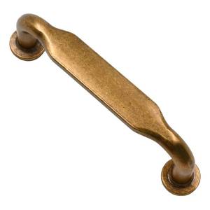 lot 16447 image: Alzassbg 10 Pack Antique Brass Cabinet Handles, 3 Inch(76mm) Hole Centers Arch Modern Cabinet Pulls Kitchen Cabinets Hardware for Cabinets and Drawers AL3503AB