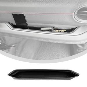 lot 16451 image: Utiiy Grab Bar Tray Fit for 2024 Jeep Wrangler JL4XE Jeep Gladiator JT Accessories, Storage Tray Organizer Grab Handle Box Passenger Side GrabTray
