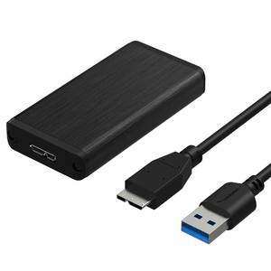 lot 16484 image: SABRENT USB 3.0 mSATA II or III5GBps SSD Enclosure Adapter Support UASP (EC-UKMS)