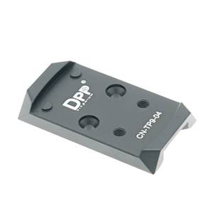 lot 16485 image: DPP Titanium Adapter Plate for Canik TP9 SFX Rival Holosun 407K507KEPS CarryEPSOsight SRomeoZero-CN-TP9-04