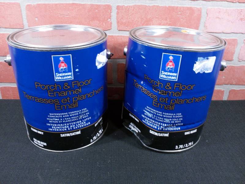 lot 2 image: Sherwin Williams Porch & Floor Enamel