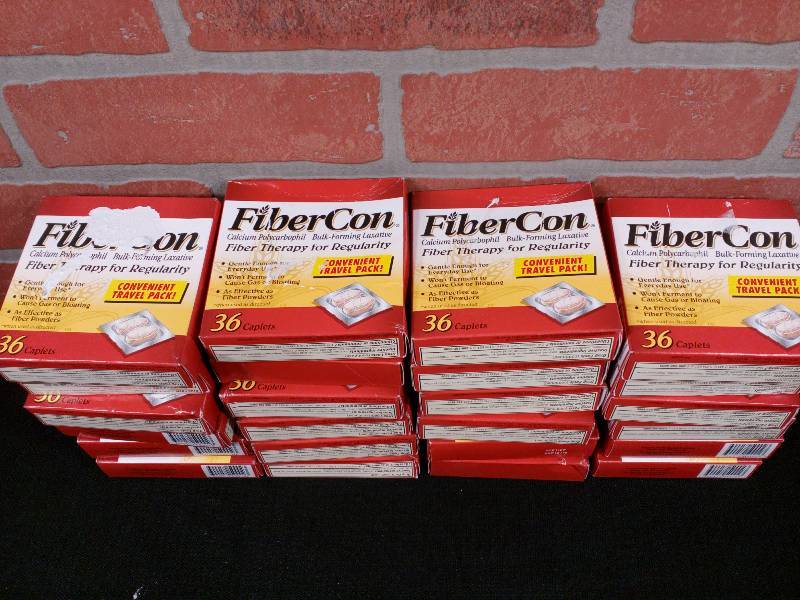 lot 78 image: Fiber-Con Calcium Polycarbophil 625mg