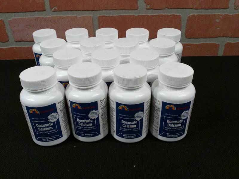 lot 85 image: Docusate Calcium Stool Softener