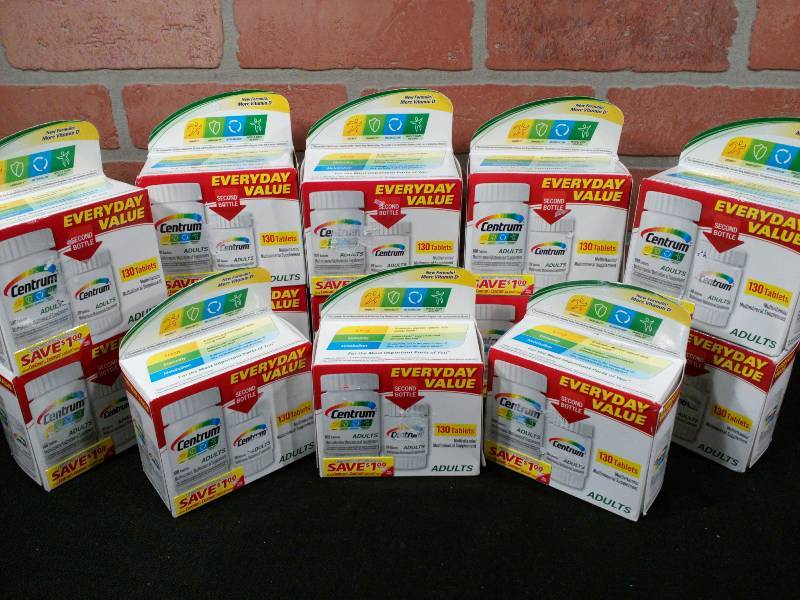 lot 86 image: Centrum Adult Dual Pack Multivitamins