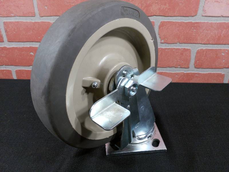 lot 97 image: Jarvis 8 Rubber Caster Wheel With OnOff Lock
