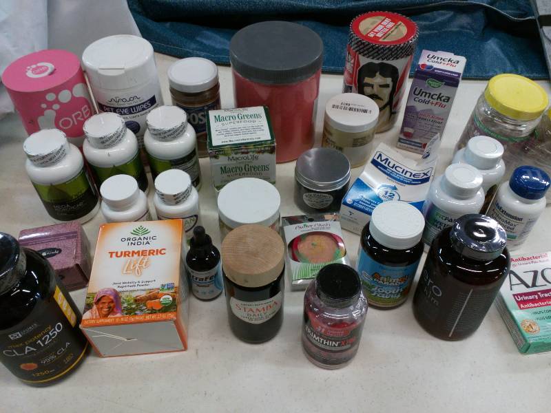 lot 103 image: Lot of Health & Beauty Vitamins