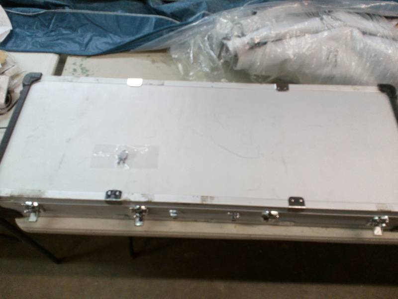 lot 104 image: Used Carrying Case w Egg Crate Foam