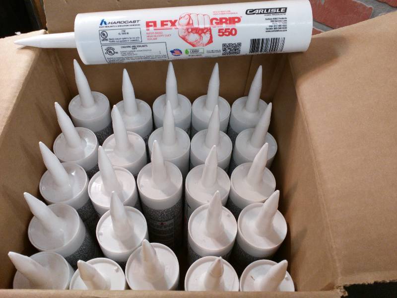 lot 119 image: Flex Grip FG-550 Water Based High Velocity Duct Sealant