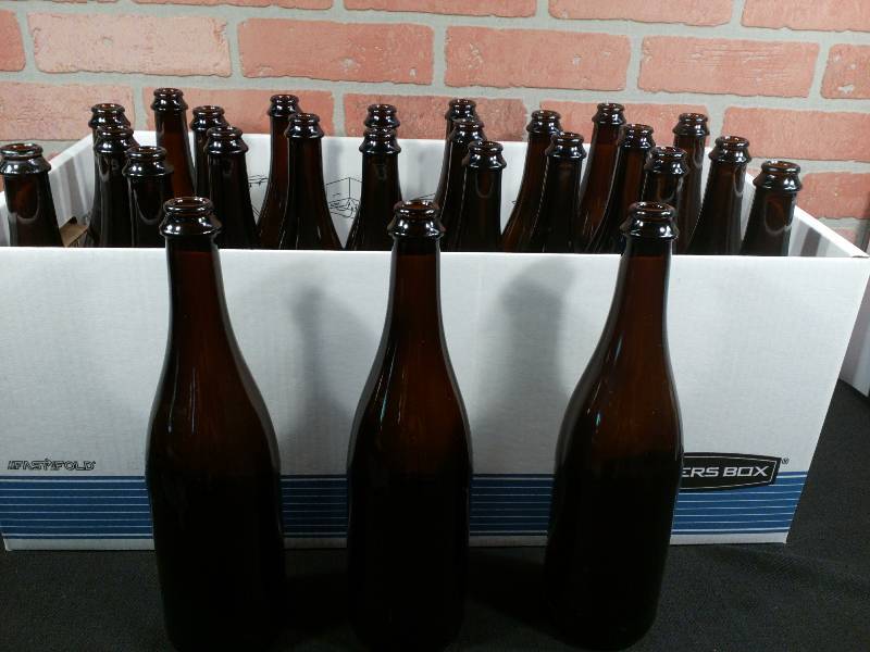 lot 138 image: Tapered Wine Bottles