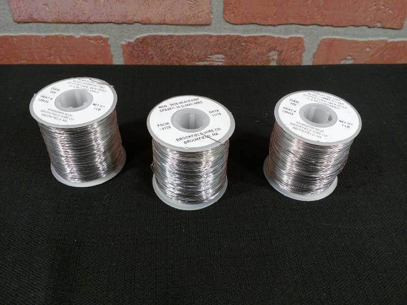 lot 146 image: Non-Electric Wire Nickel Copper Aly RND Annealed