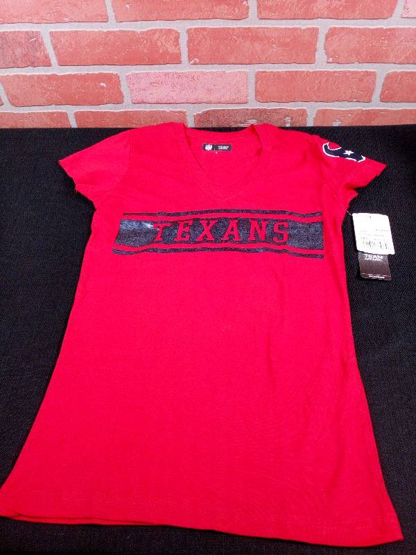 lot 154 image: NFL Texans Womens Size Small Tee